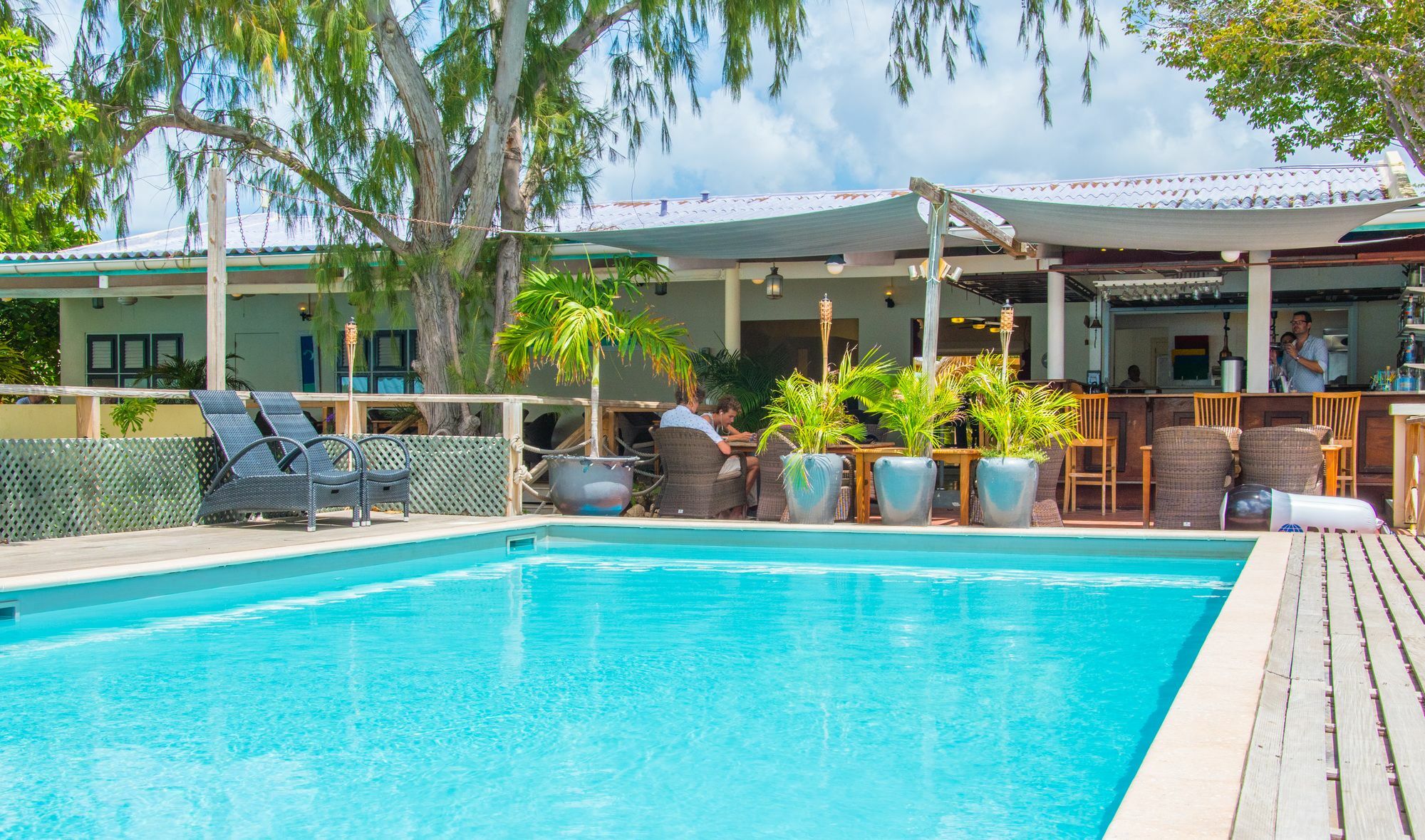 Апарт отель Caribbean Club Bonaire Экстерьер фото